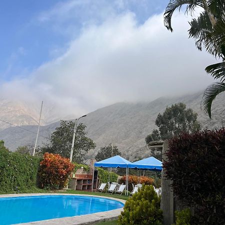 San Jeronimo River Lodge Lunahuaná Eksteriør billede